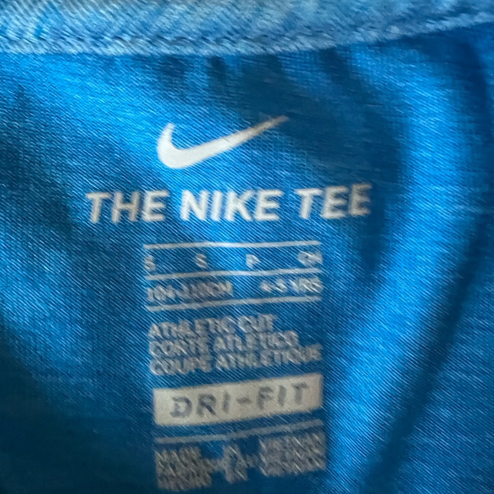 Nike Blue and White Short Sleeve Tees - Picture 2 of 3